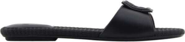Armani Exchange Zwarte Sandalen voor Vrouwen Stijlvol Comfort