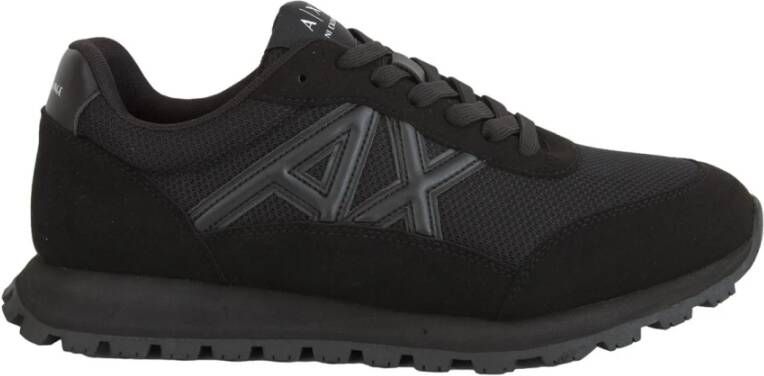 Armani Exchange Zwarte Sneaker 100% Polyester