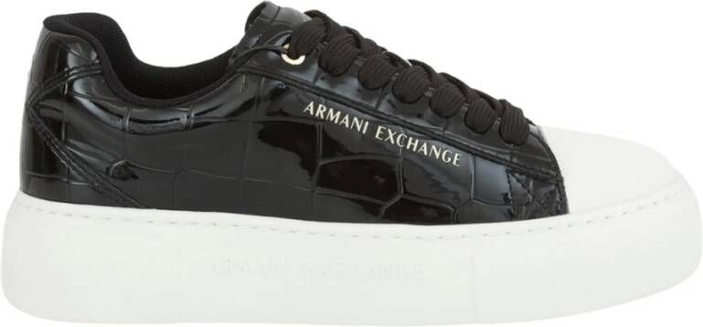 Ar i Exchange Zwarte Sneaker 100% Polyester