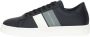 Armani Exchange Zwarte Sneakers met Logo en Contrastbanden Black Heren - Thumbnail 2