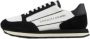 Armani Exchange Zwarte Sneakers van Technische Stof voor Heren Zwart Heren - Thumbnail 1