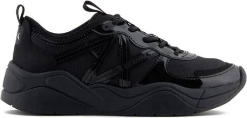 Armani Exchange Zwarte Sneakers voor een Stijlvolle Look - Foto 2
