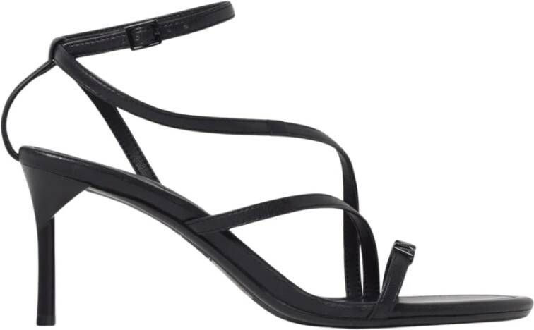 Ar i Exchange Zwarte Stiletto Sandalen Elegant Ontwerp