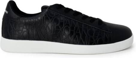 Armani Exchange Zwarte Veterschoenen Black Heren
