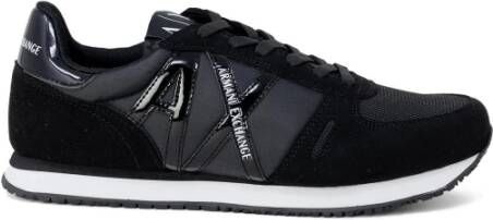 Armani Exchange Zwarte Veterschoenen voor Mannen