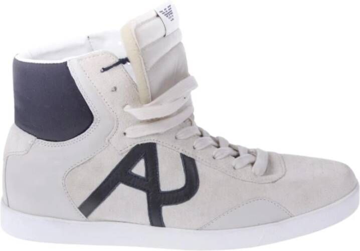 Armani Jeans Sportschoenen White Heren