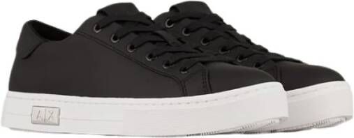 Armani Exchange Scarpe sneaker in pelle D21Ax02 Zwart Dames