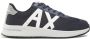 Armani Exchange Sneakers met Ronde Neus en Rubberen Zool Blue Heren - Thumbnail 7