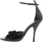 Armani Pre-owned Leather sandals Black Dames - Thumbnail 1