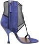 Armani Pre-owned Suede sandals Blue Dames - Thumbnail 1