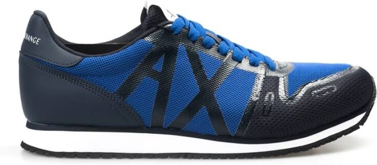 Armani Exchange Sneakers Blauw Heren