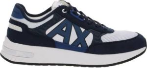 Armani Sneakers Blauw Heren
