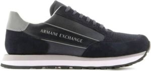 Armani Exchange Sneakers met labeldetail