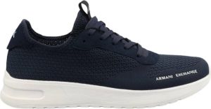 Armani Sneakers Blauw Heren