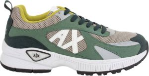 Armani Exchange Sneakers met labeldetails
