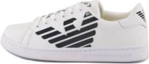 Armani Sneakers met reliëflogo Wit Dames