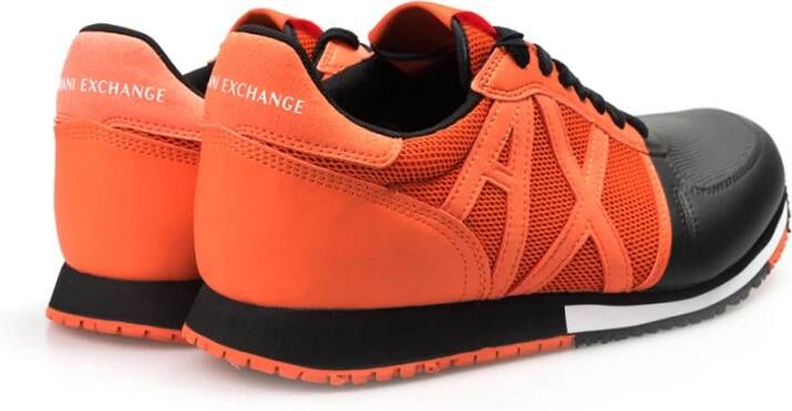 Ar i Exchange Vetersneakers met logo details Zwart