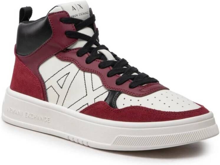 Armani Sneakers Rood Heren