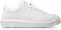 Ar i Exchange Witte leren lage sneakers met logo detail White - Thumbnail 5