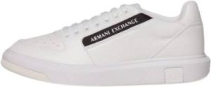 Armani Exchange Sneakers met labeldetails
