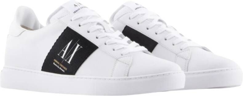 Armani Exchange Sneakers Wit Heren