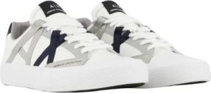 Armani Exchange Flat shoes White Wit Heren