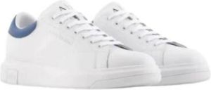 Armani Exchange Basket homme Xux123 Wit Heren