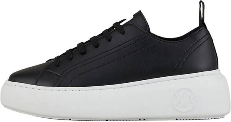 Armani Exchange Zwarte Sneakers met Flatform Zool Black Dames - Foto 9