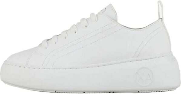 Armani Exchange Witte Sneakers voor Dames met Rubberen Zool Wit Dames - Foto 10
