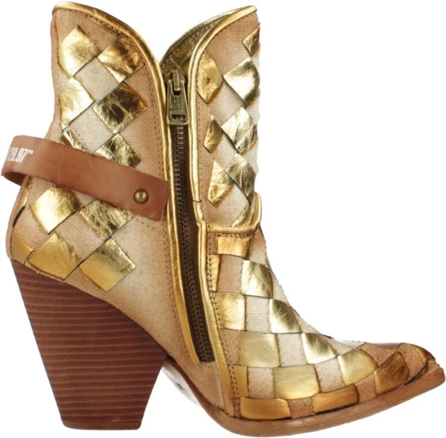 a.s.98 Cowboy Boots Beige Dames