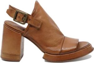 A.s.98 Heeled Mules Bruin Dames