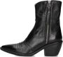 A.S.98 Enkellaarsjes Dames B84205 Maat: 42 Materiaal: Leer Kleur: Zwart - Thumbnail 3