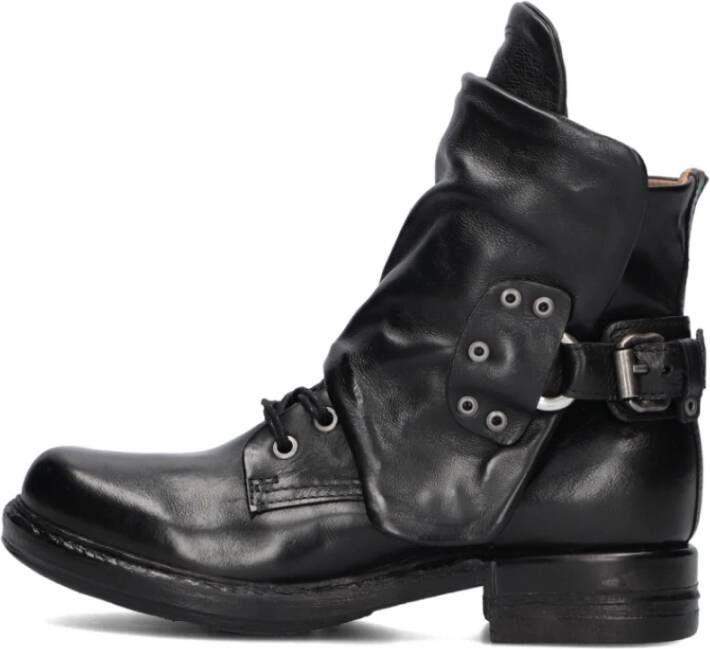 A.S.98 Enkellaarsjes Dames B80221 Maat: 41 Materiaal: Leer Kleur: Zwart - Foto 3