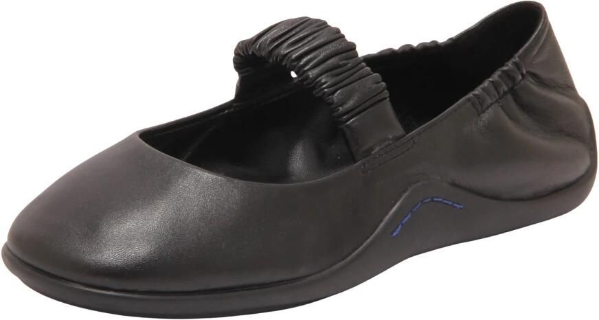 ASH Ballerina met riempjes 'MAYA01' zwart