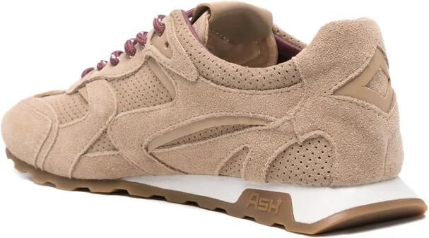 ASH Beige Suède Sneakers met Dia tmotief