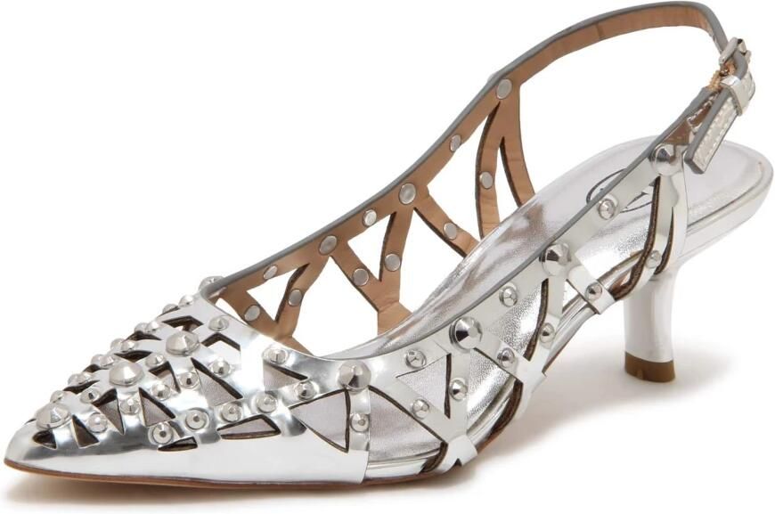 ASH Zilveren Bizarre Slingback Pump