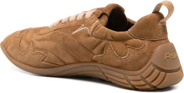 ASH Bruine Veterschoenen met Platte Zool