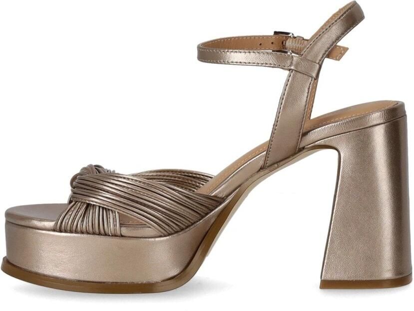 Ash Sandalen Muse Champagne Heeled Sandal in beige