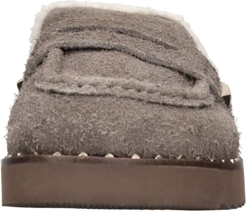 Ash Groene Leren Sliders met Gestructureerde Afwerking Green Dames - Foto 3