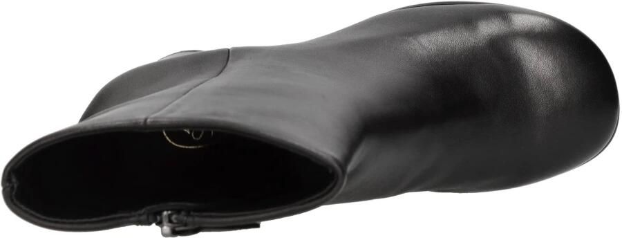 Ash Zwarte Leren Enkellaarzen Zwart Dames - Foto 3