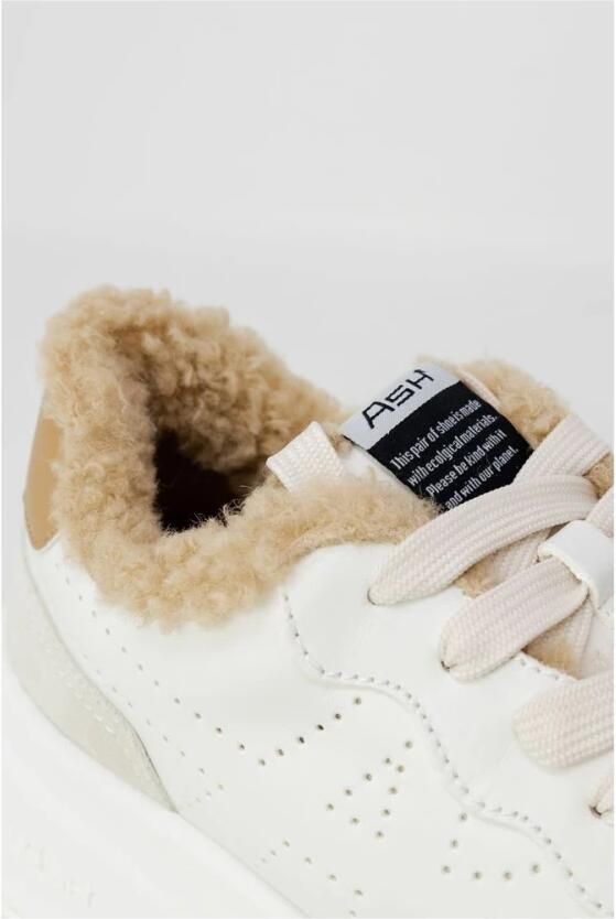 Ash Sportieve Leren Sneakers Beige Herfst Winter Beige Dames - Foto 3
