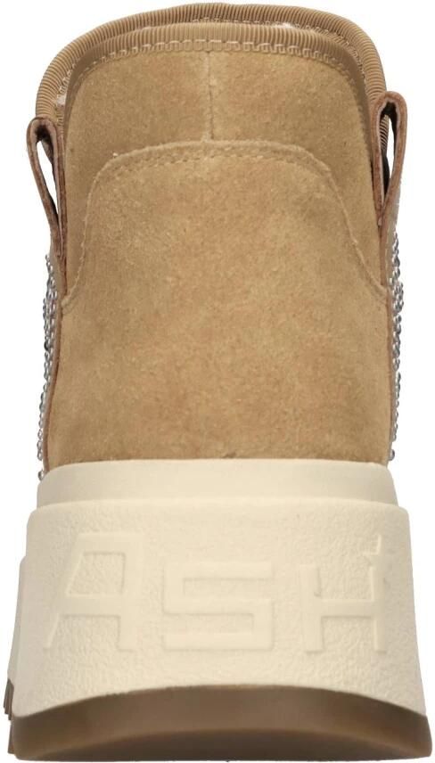 Ash Studded Beige Suède Enkellaarzen Beige Dames - Foto 4