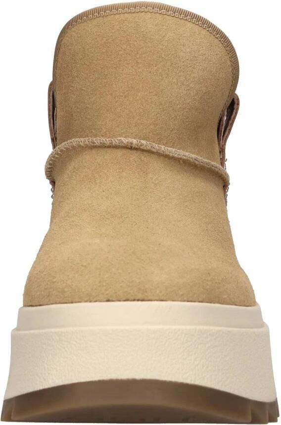 Ash Studded Beige Suède Enkellaarzen Beige Dames - Foto 3