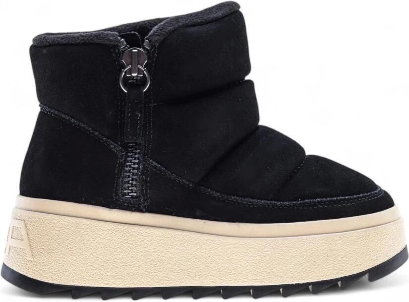 ASH Zwarte Suède Enkelboot - Foto 3