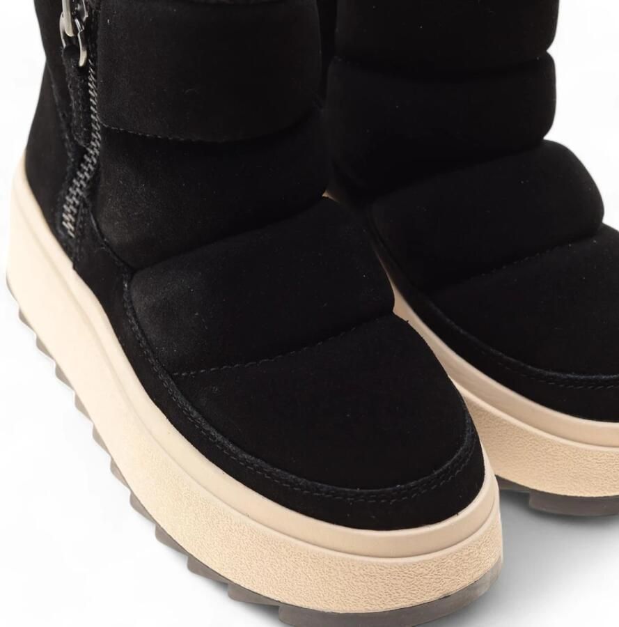 ASH Zwarte Suède Enkelboot - Foto 3