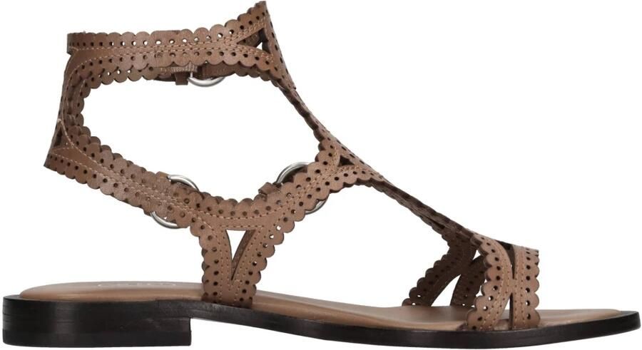 Ash Sandalen Brown Paprika Leather Sandals in bruin - Foto 3