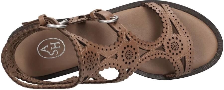 Ash Sandalen Brown Paprika Leather Sandals in bruin - Foto 4