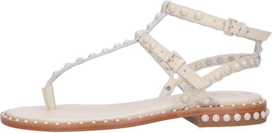 ASH Platte leren teenslippers - Foto 2