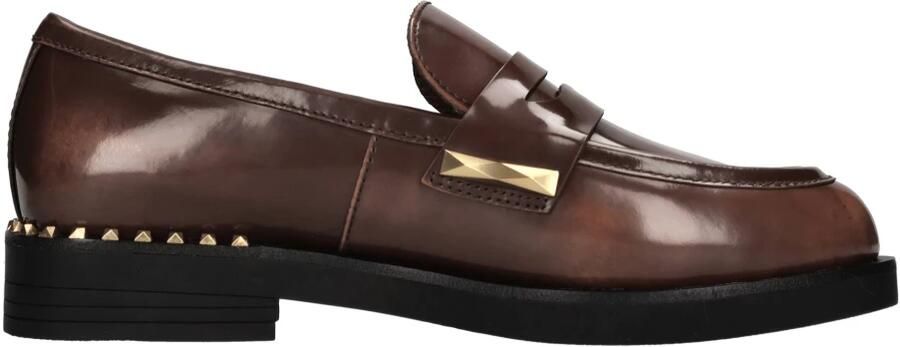 ASH Platte schoenen Bruin