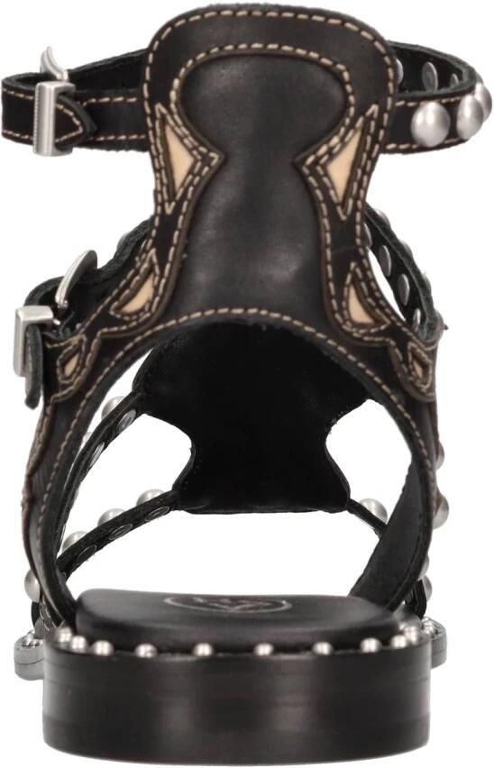 ASH Plaza Sandalen van leer met studs